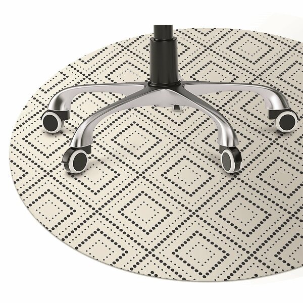 Alfombra para silla de escritorio Patrón geométrico