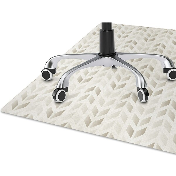 Alfombra silla ordenador Vectores dorados