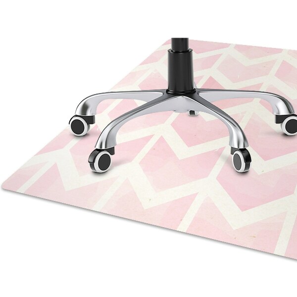 Alfombra silla ordenador Vectores rosados