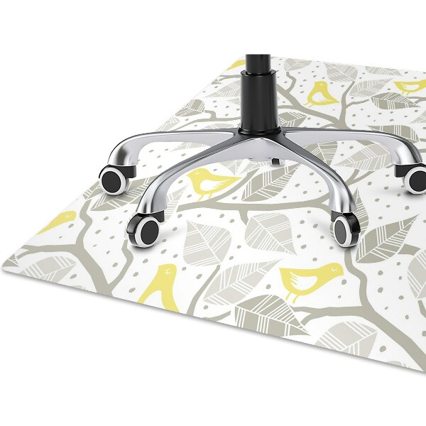 Alfombra para silla de escritorio Aves