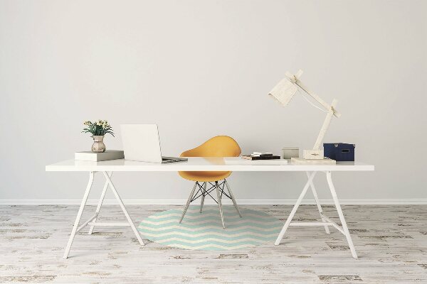Alfombra silla ordenador Zigzag