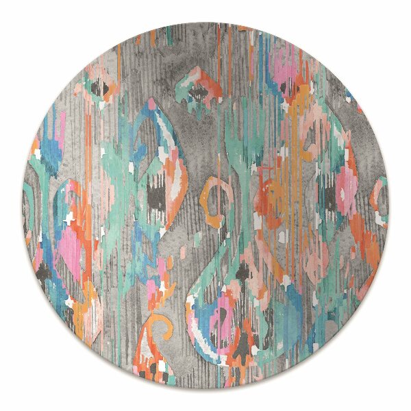 Alfombra silla ordenador Pintada