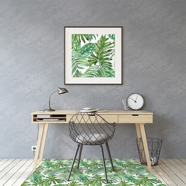 Alfombra para silla de escritorio Selva