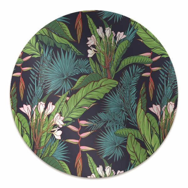 Alfombra para silla de escritorio Jungla tropical