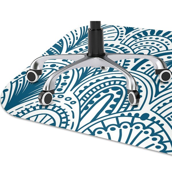 Alfombra para silla de escritorio Abstracción boho