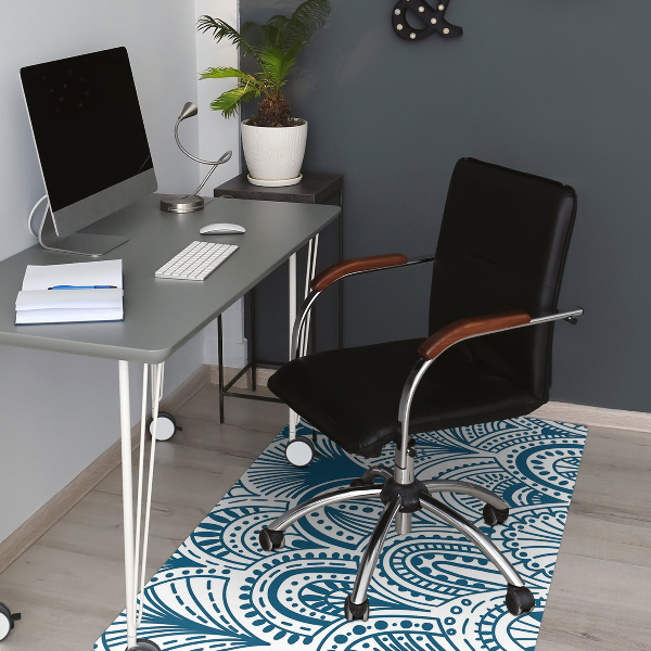 Alfombra para silla de escritorio Abstracción boho