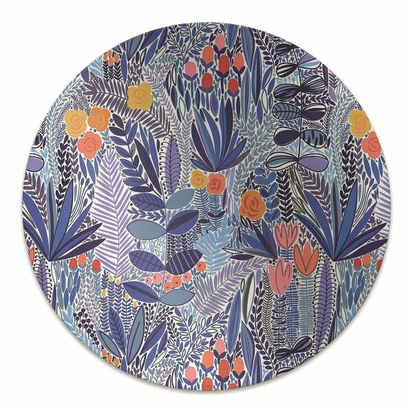Alfombrilla para silla de escritorio Flores silvestres