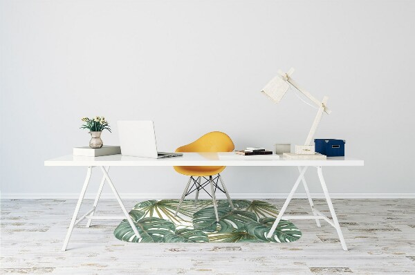 Alfombrilla para silla de escritorio Plantas exóticas