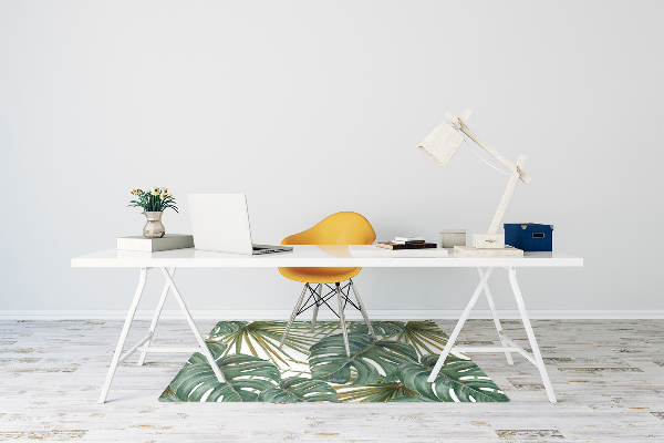 Alfombrilla para silla de escritorio Plantas exóticas
