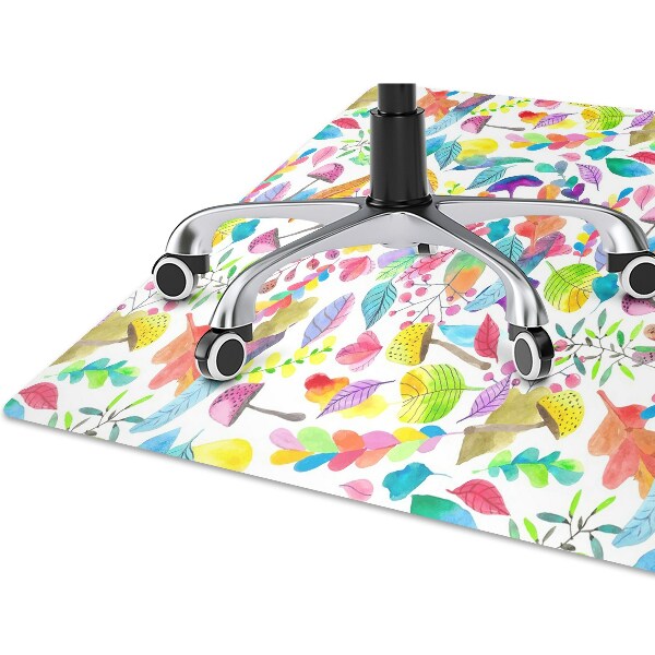 Alfombra silla ordenador Champiñones