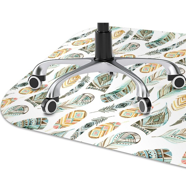 Alfombra silla ordenador Patrón étnico