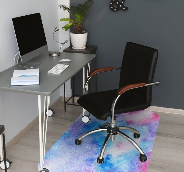 Alfombra para silla de escritorio Nubes abstractas