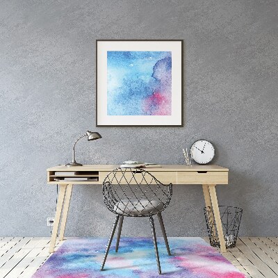 Alfombra para silla de escritorio Nubes abstractas