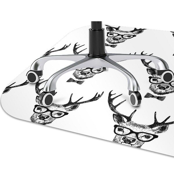 Alfombra silla ordenador Dibujo de ciervos