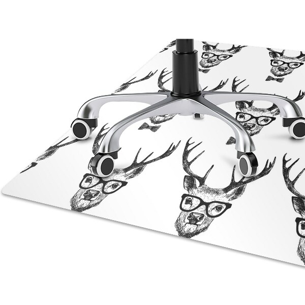Alfombra silla ordenador Dibujo de ciervos