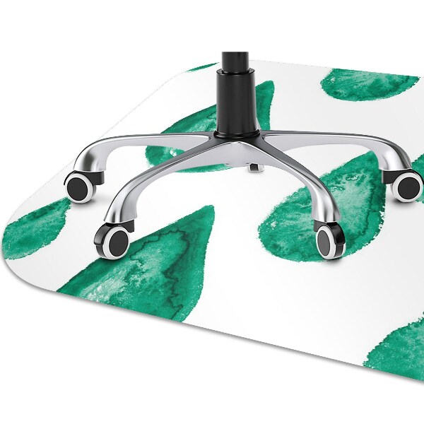 Alfombra silla escritorio Gotas de lluvia
