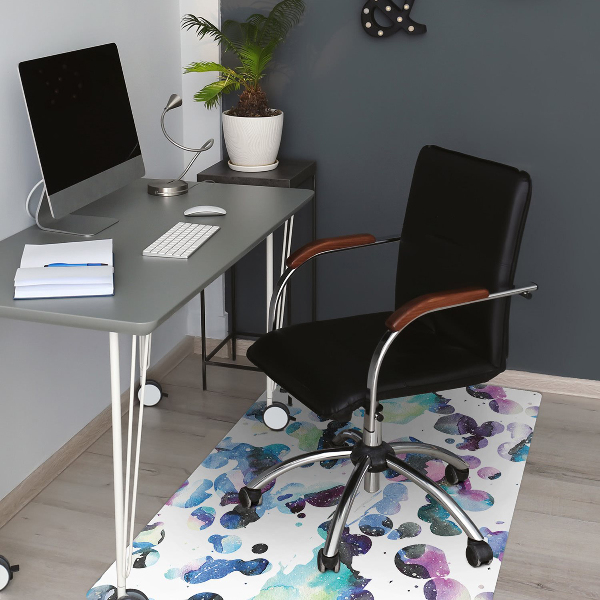 Alfombra para silla de oficina Galaxia