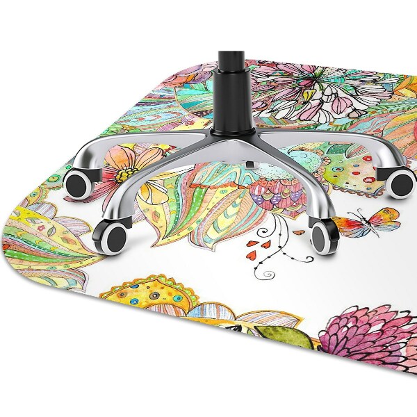 Alfombra silla ordenador Patrón de mandala
