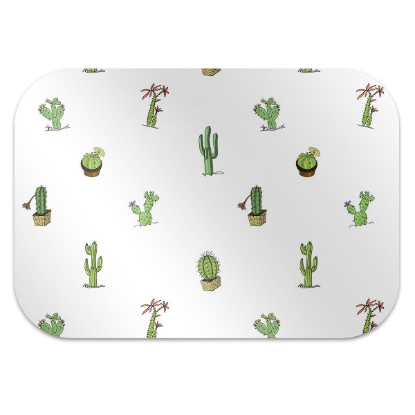 Alfombra para silla de escritorio Cactus