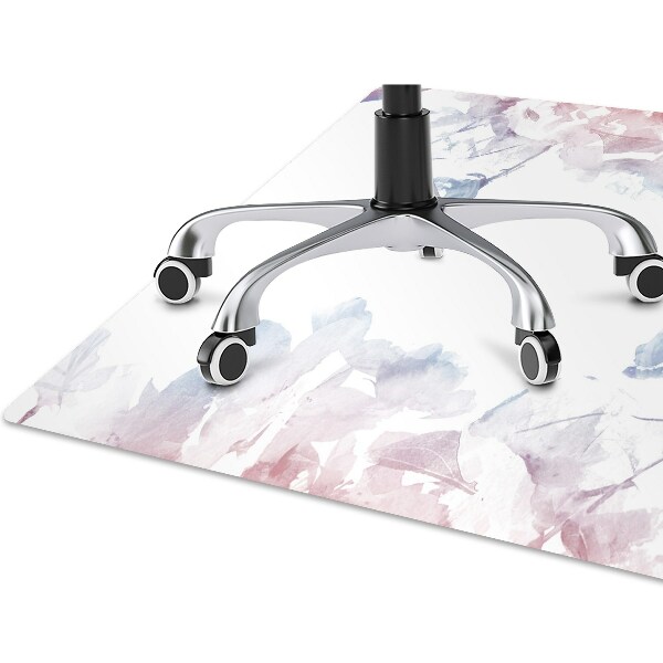 Alfombra para silla de escritorio Rosas pastel