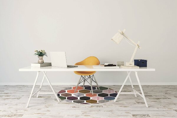 Alfombra silla ordenador Panal