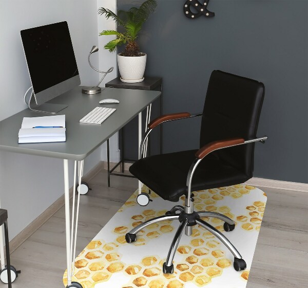 Alfombrilla para silla de escritorio Panal