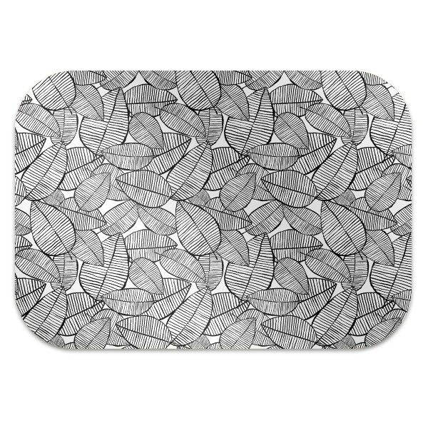 Alfombra para silla de escritorio Patrón tropical