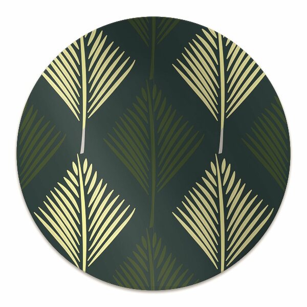 Alfombra silla ordenador Hoja de palma