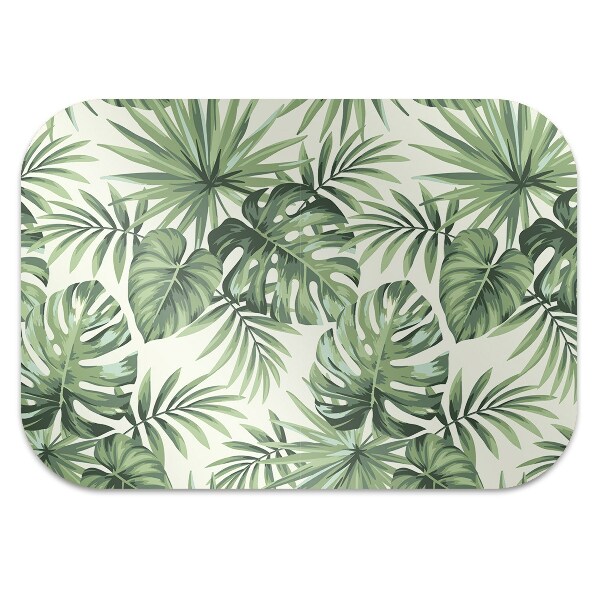 Alfombra para silla de escritorio Patrón tropical