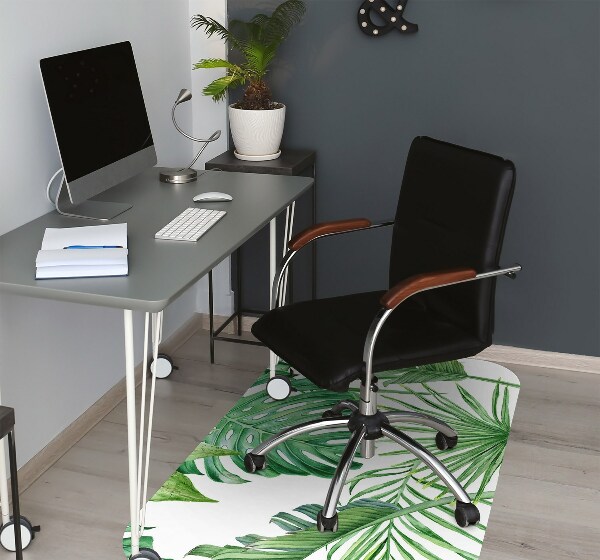 Alfombrilla para silla de escritorio Palma y monstruo