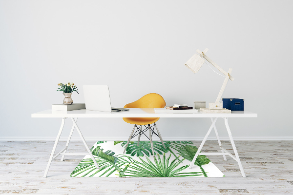 Alfombrilla para silla de escritorio Palma y monstruo