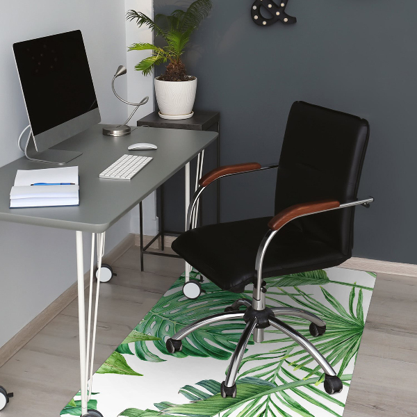 Alfombrilla para silla de escritorio Palma y monstruo