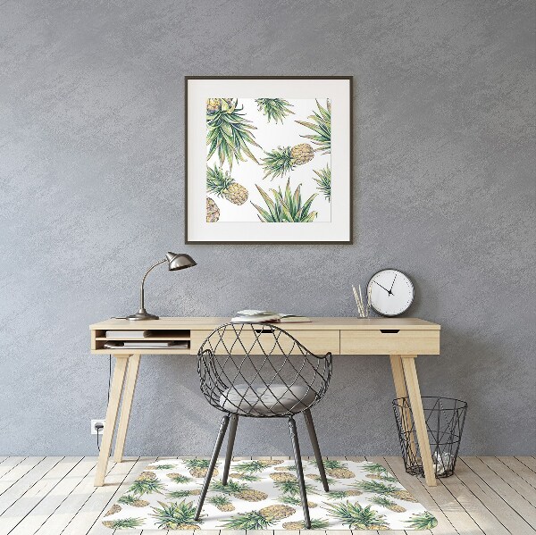 Alfombra para silla de escritorio Piña