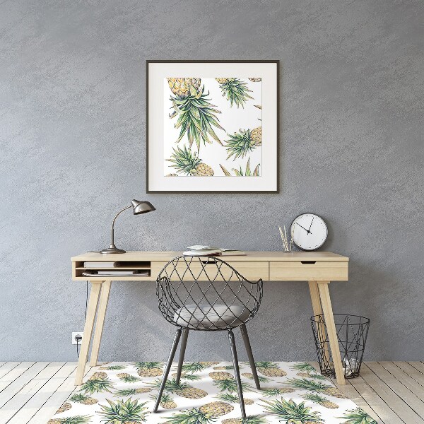 Alfombra para silla de escritorio Piña