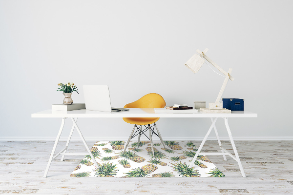 Alfombra para silla de escritorio Piña