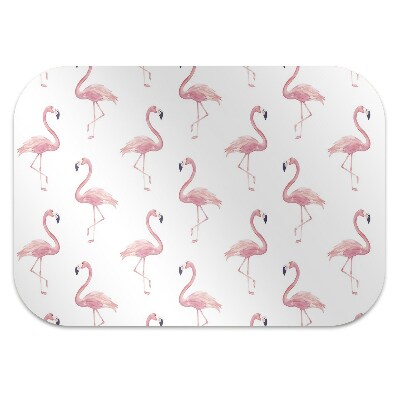 Alfombra para silla de escritorio Flamencos