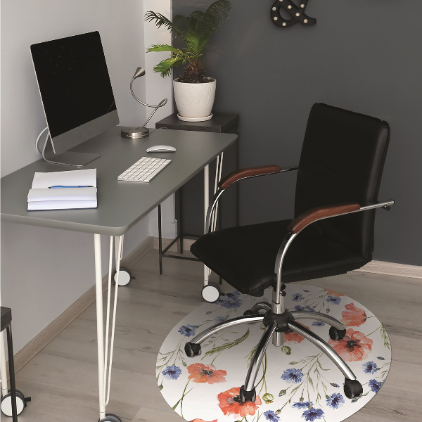 Alfombra silla ordenador Macs