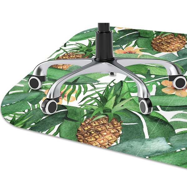 Alfombra silla ordenador Piñas en hojas