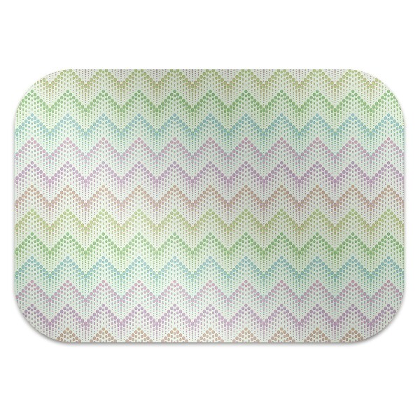 Alfombra para silla de escritorio Firl who dots