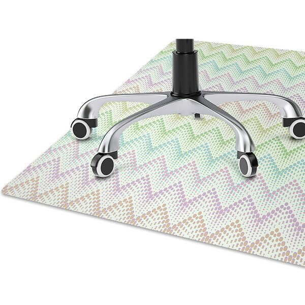 Alfombra para silla de escritorio Firl who dots