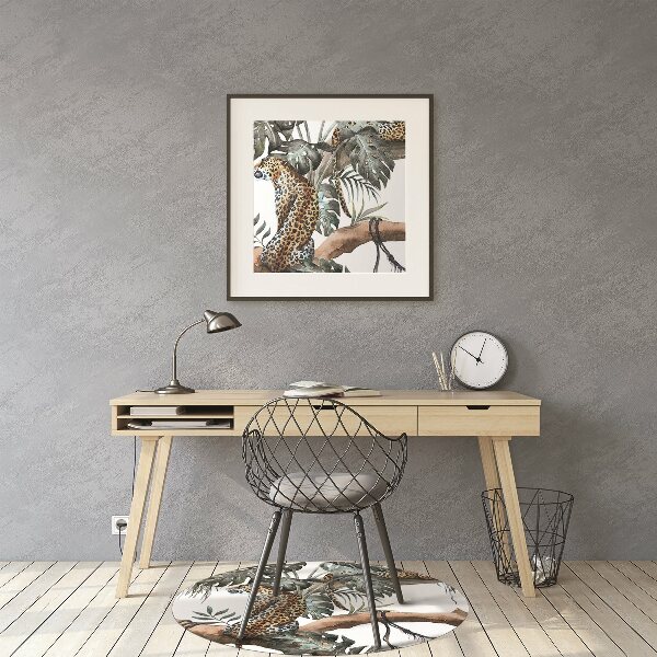 Alfombra para silla de escritorio Lámparas en las ramas