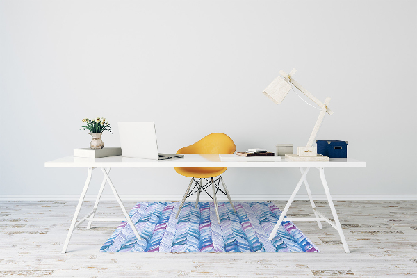 Alfombra para silla de escritorio Patrón de flanket