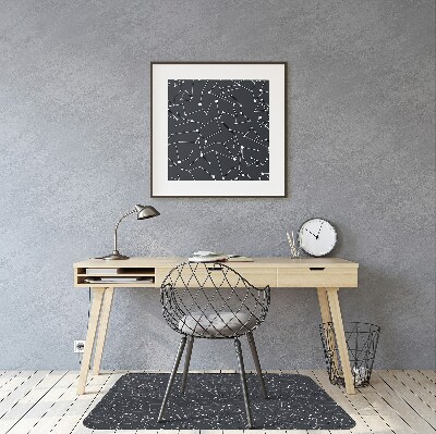Alfombra para silla de escritorio Constelations galaxy