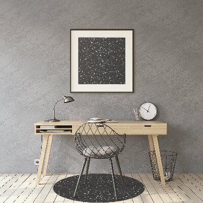 Alfombra para silla de escritorio Constelations galaxy