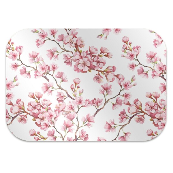 Alfombra silla ordenador Flor de cerezo