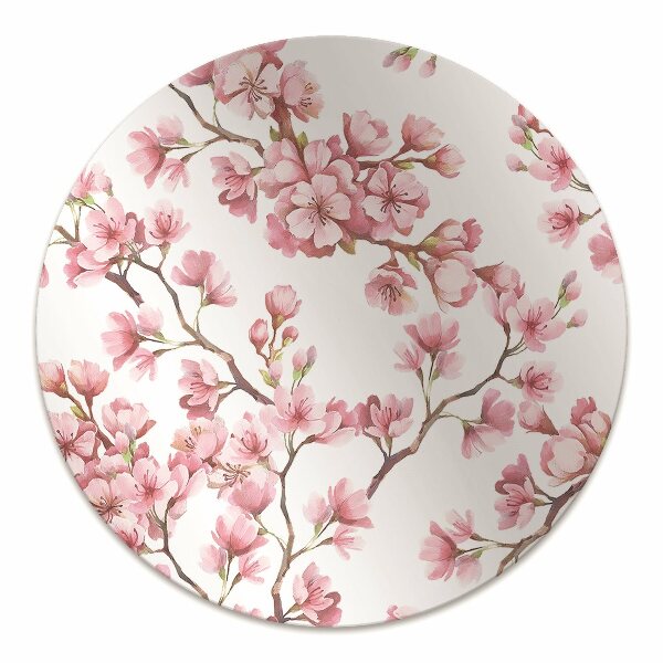 Alfombra silla ordenador Flor de cerezo