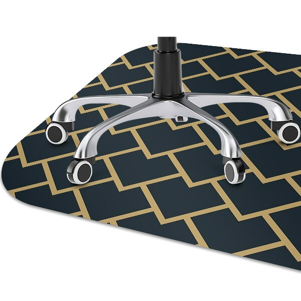 Alfombra silla ordenador Patrón escandinavo