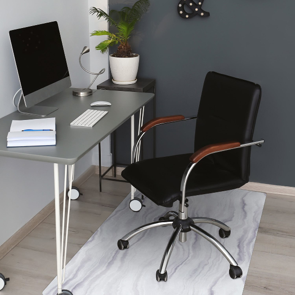 Alfombra silla ordenador Patrón de piedra