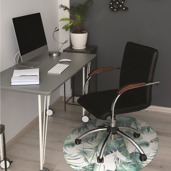 Alfombra para silla de escritorio Hojas cayendo