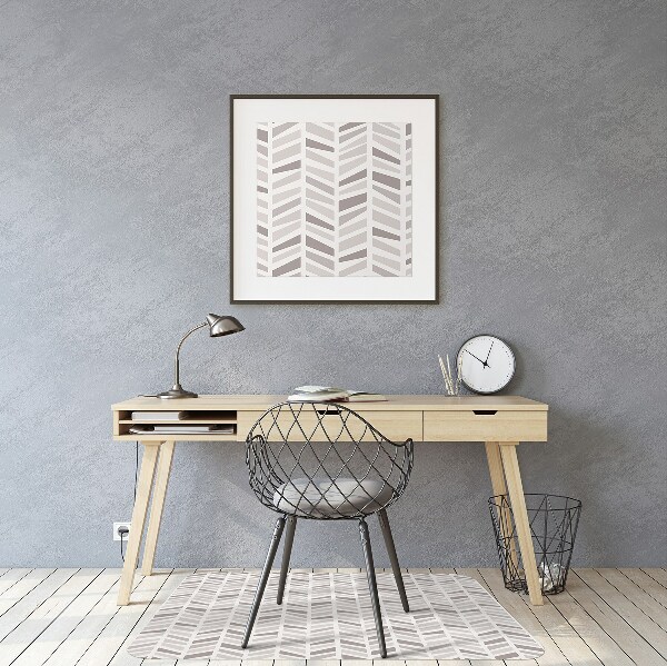 Alfombra para silla de escritorio Geometría de jodelo